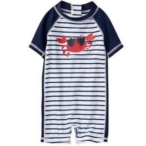 Gymboree Rash Gaurd Swimsuit UPF 50+